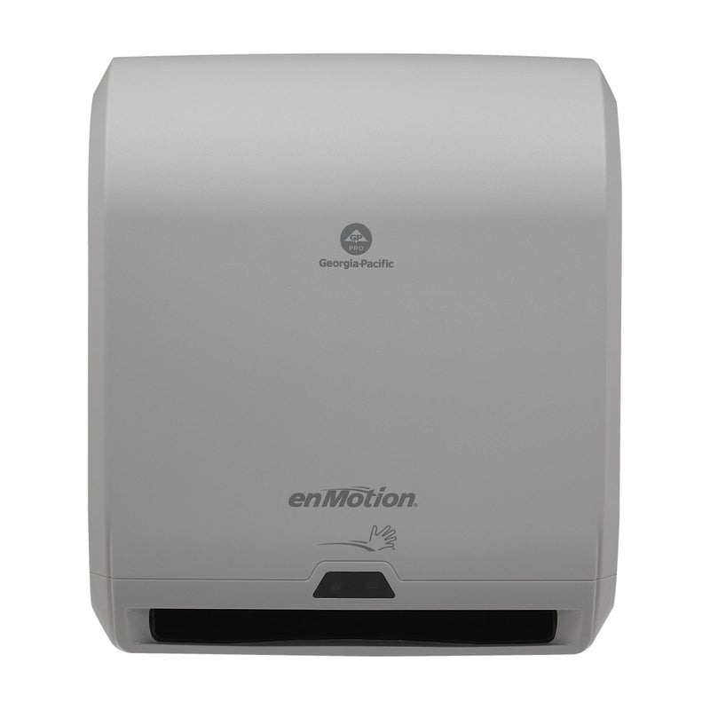 enMotion Georgia-Pacific ENMOTIONÂ® 10â€ Automated Touchless Paper Towel Dispenser by GP PRO, Gray, Wall Mount, 1 Dispenser - Image 1